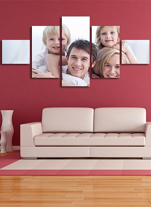 Split canvas prints - Diamond-M